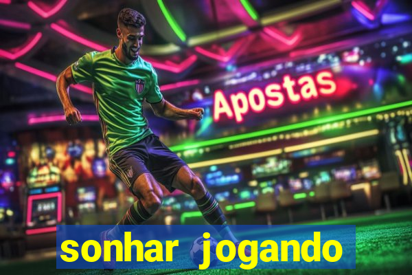 sonhar jogando futebol sendo goleiro